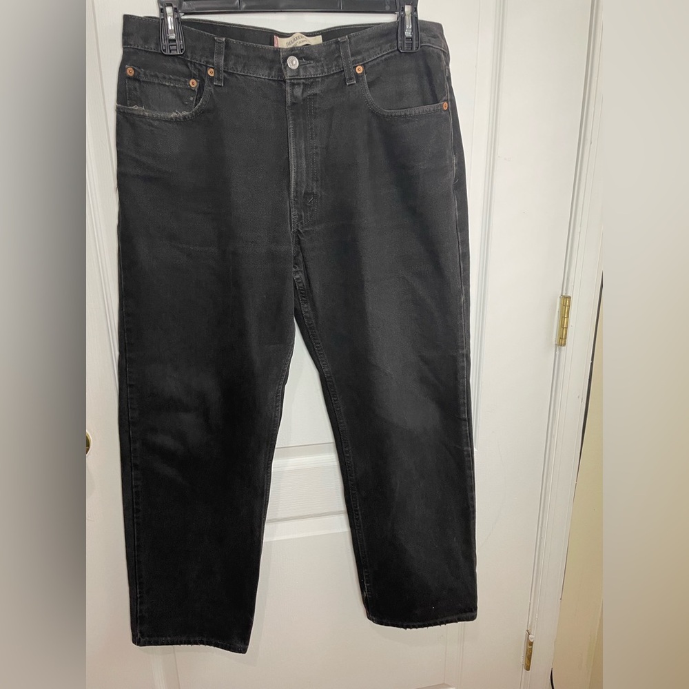 Vintage Levi’s 550 Relaxed Fit Jeans black 36x30 0704 Y2K Men